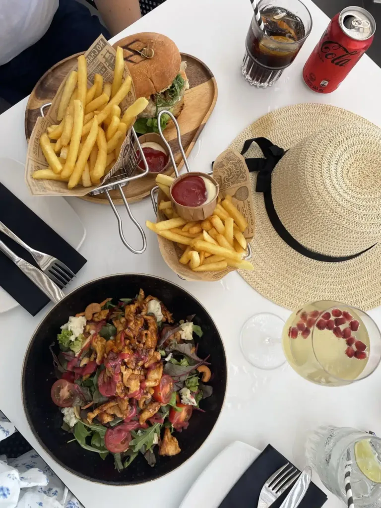 Food at Saint Tropez Ocean Club Curacao Travel Guide food 