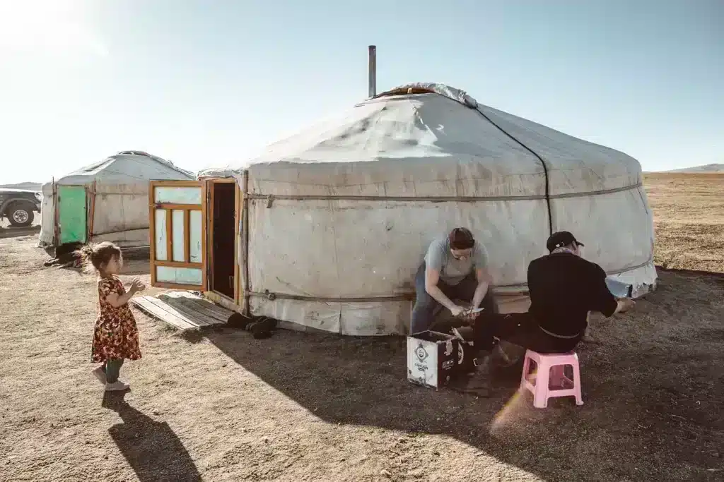 Living with nomads in Mongolia hut adventure bucket list