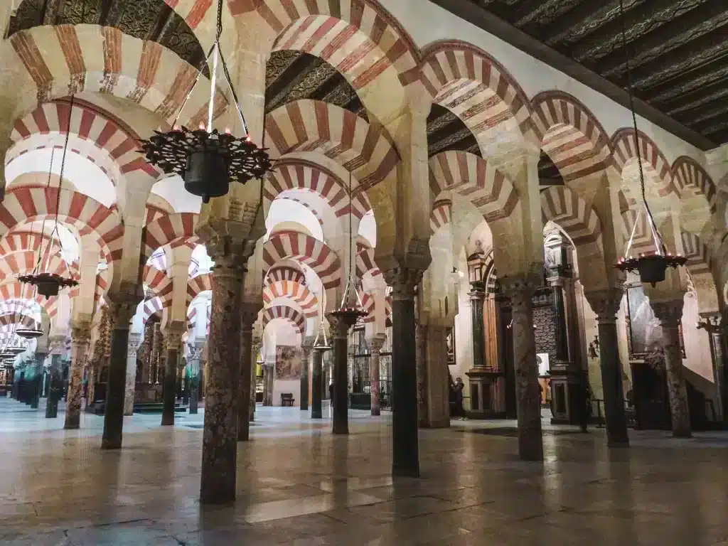 Cordoba Mosque Cathedral La mezquite from the inside