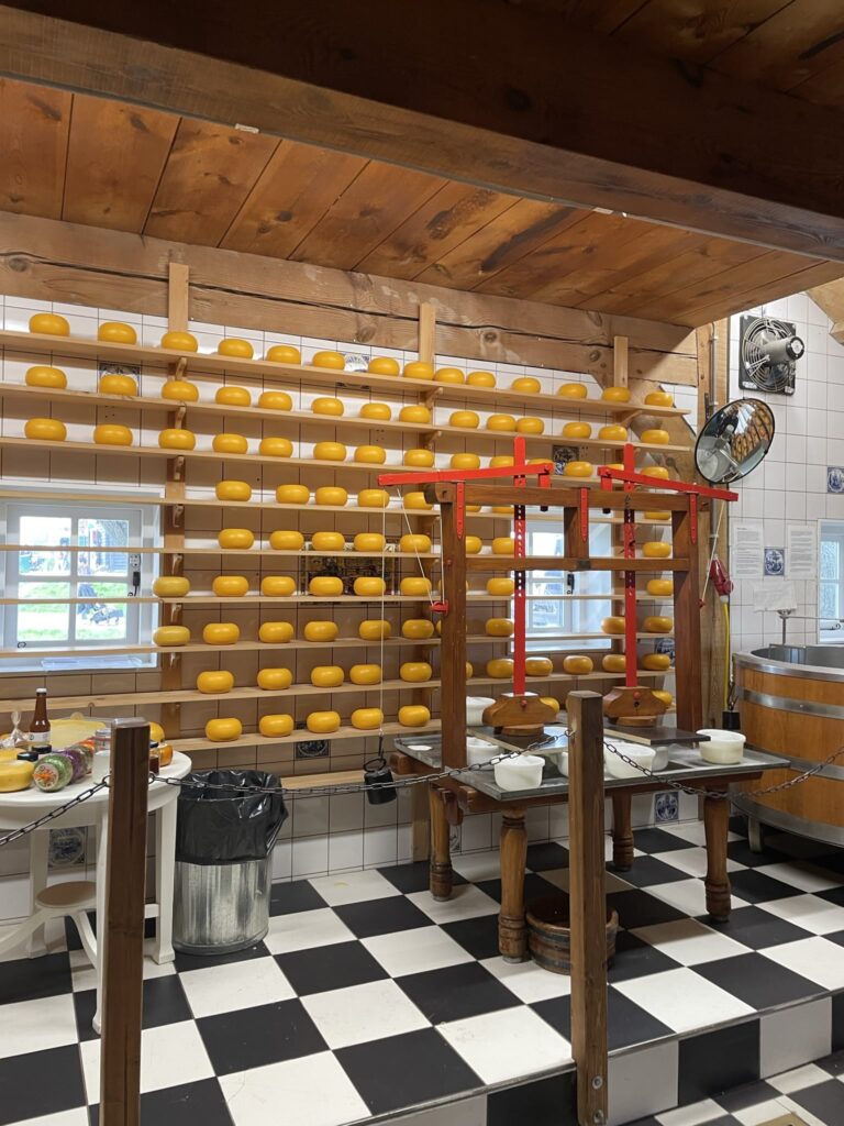 cheese factory in the zaanse schans