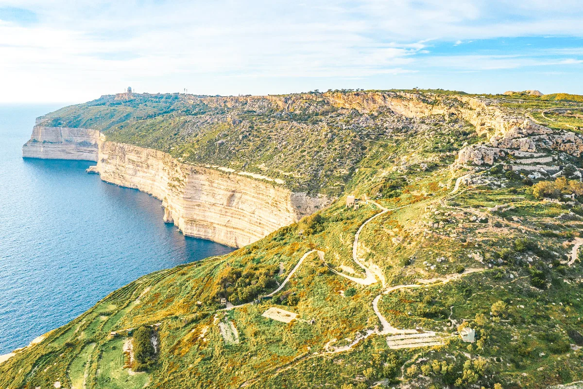 stunning dingli cliffs in malta 