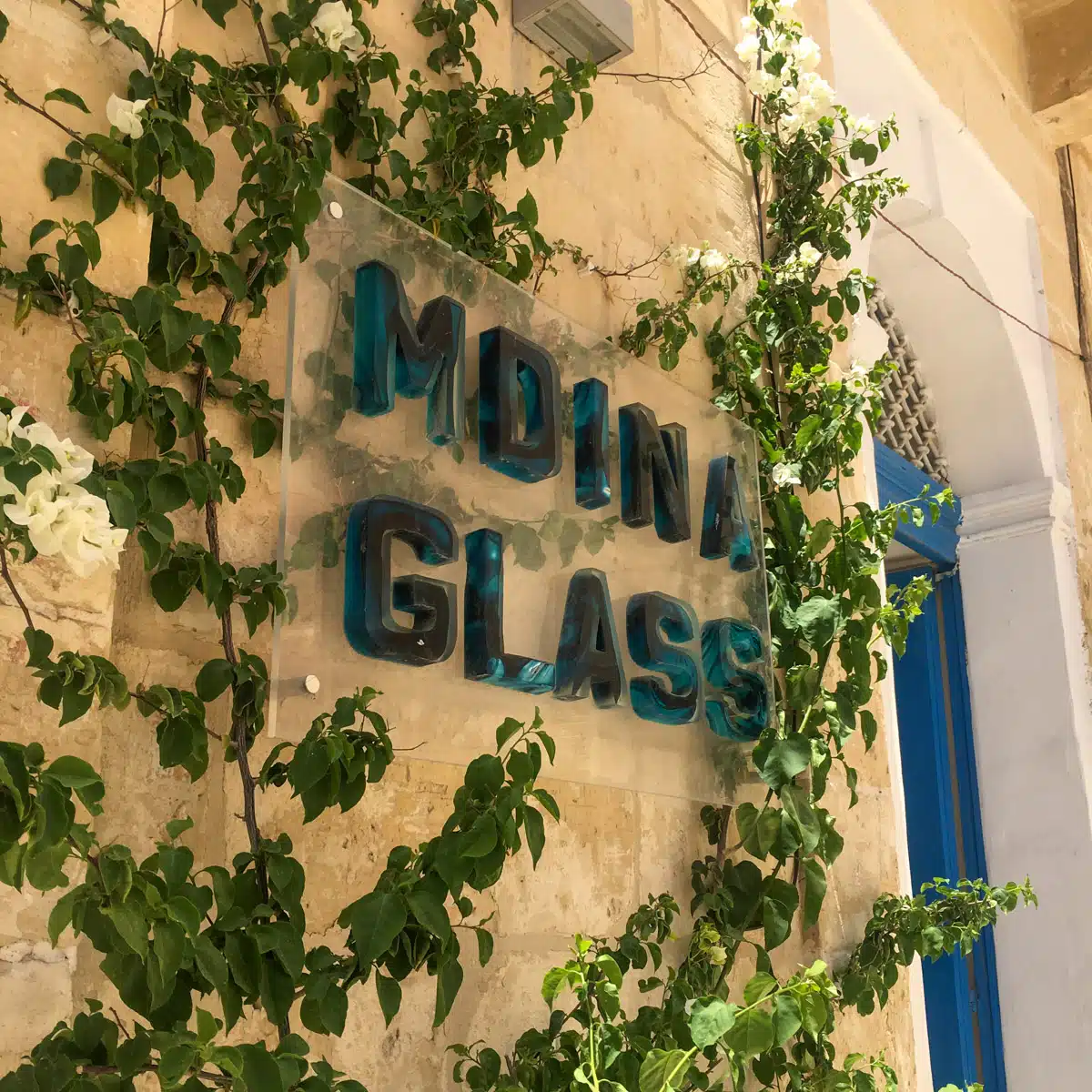 mdina the silent city in malta glass factory