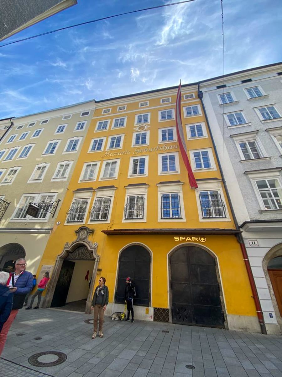 birthplace of mozart