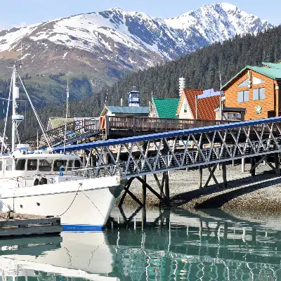 seward coastal town alaska