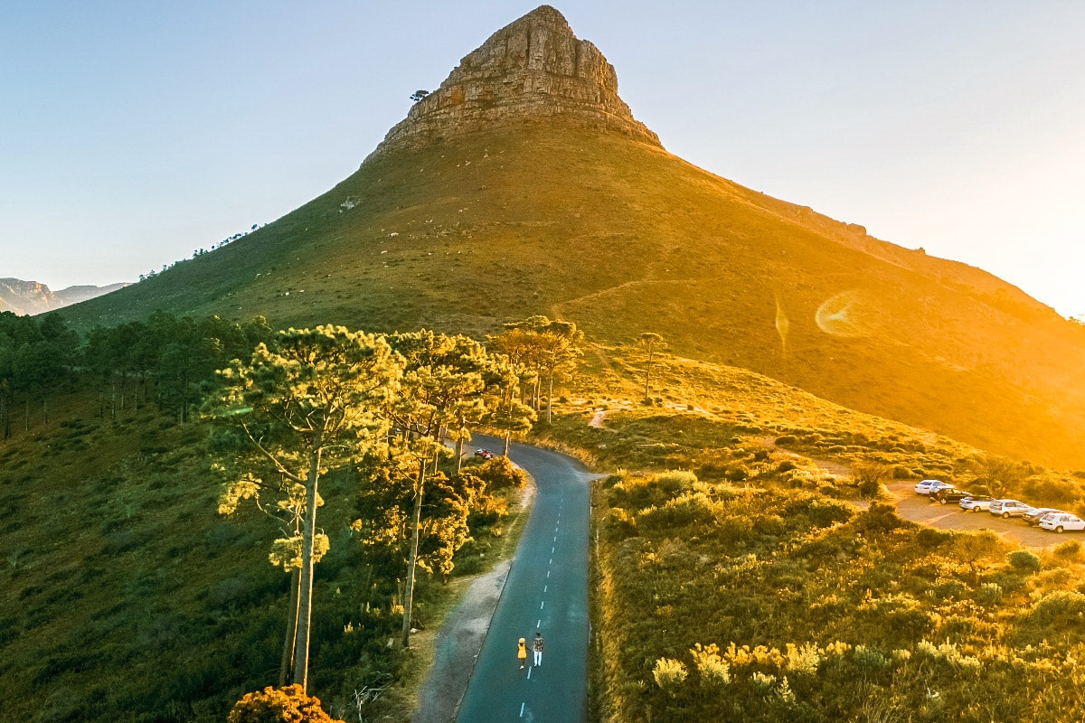 stunning lion's head mountain hike in cape town on every 7 day in cape town itinerary