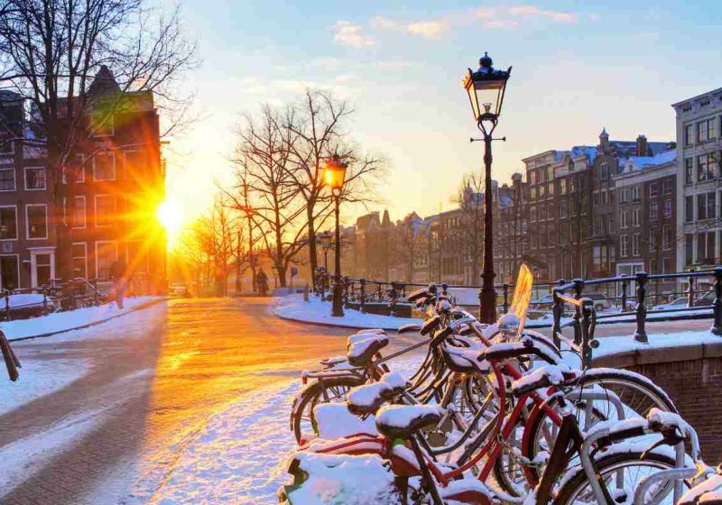 amsterdam in winter