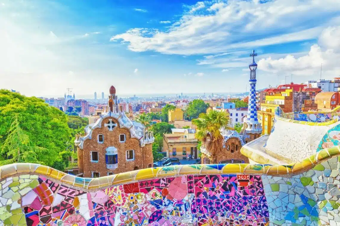 parc guell in barcelona