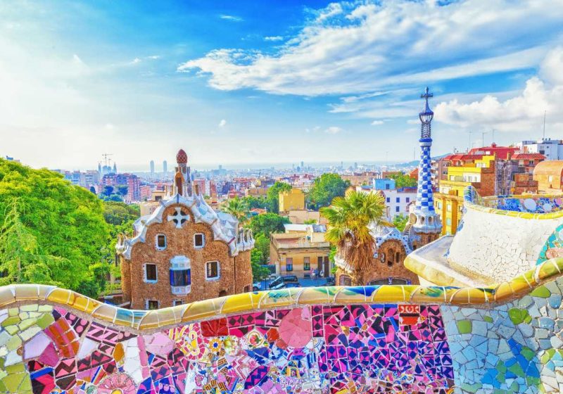 parc guell in barcelona