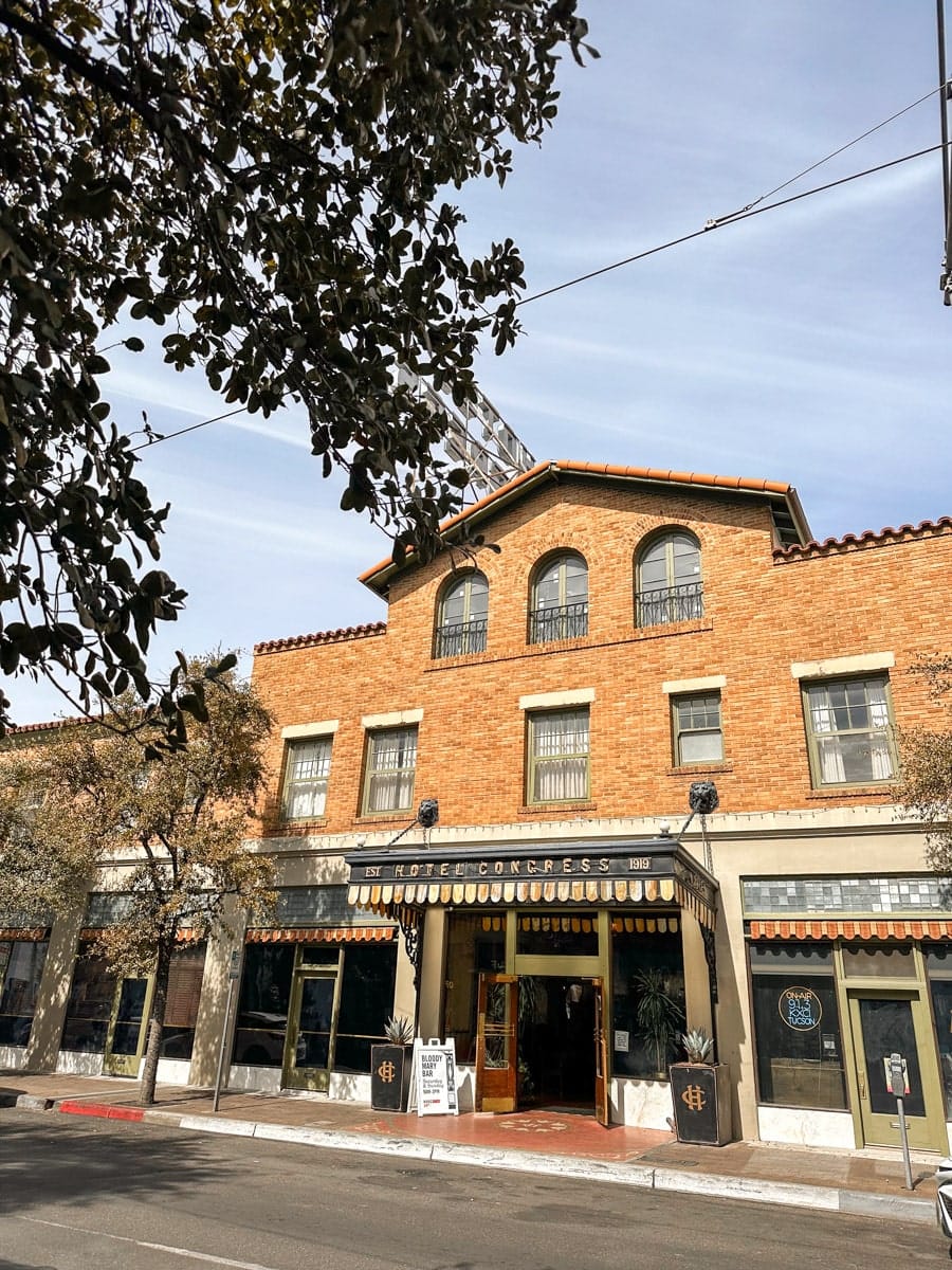 a great building in tucson that is super historical in downtown