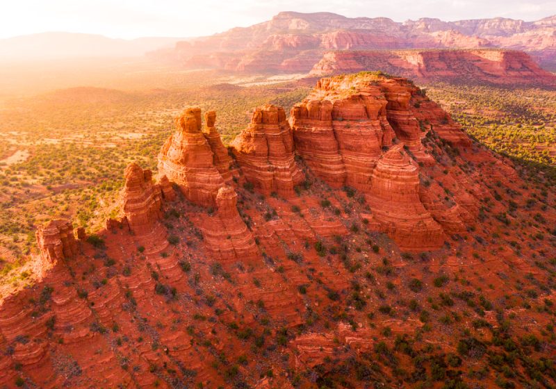 stunning sedona sunset
