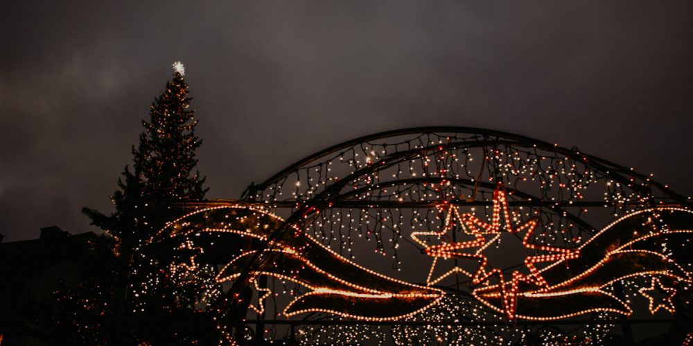 Graz Christmas market banner