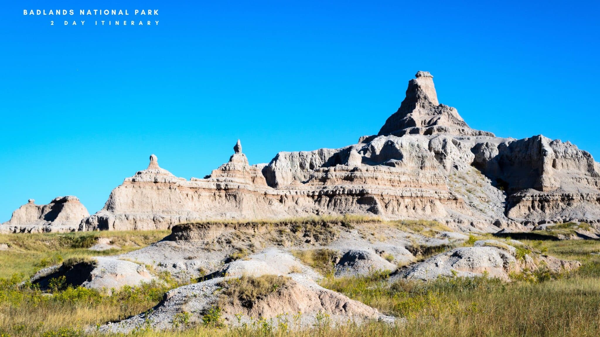 postcard of the badlands national park design