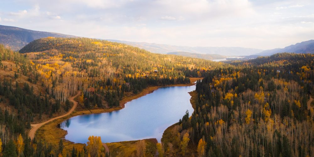 durango lake fall colors