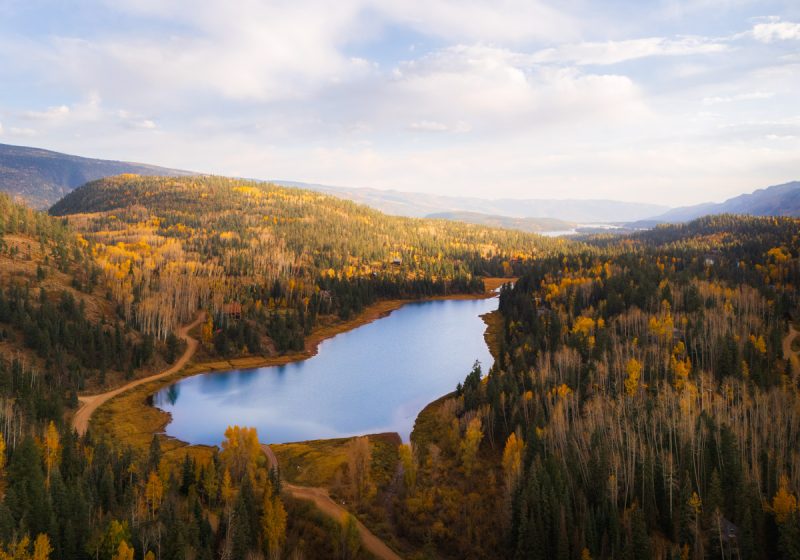 durango lake fall colors