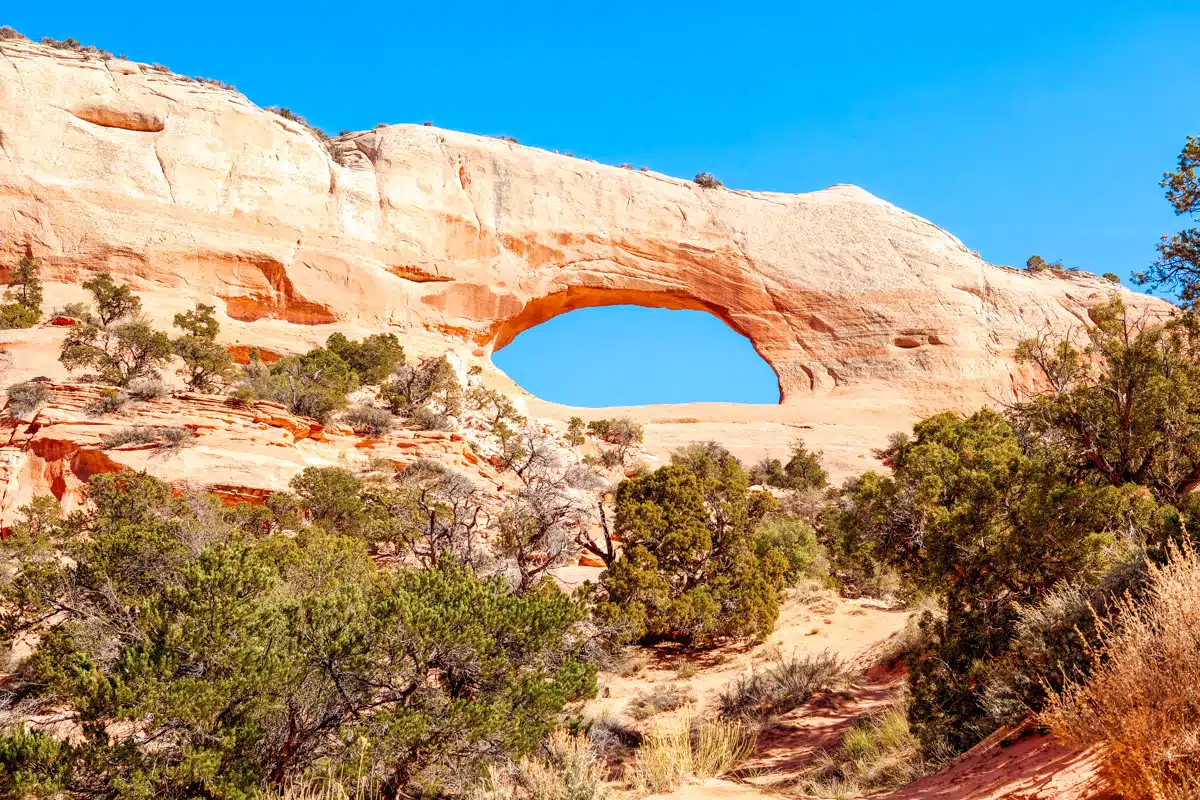 Wilson Arch near Moab, Utah, United States