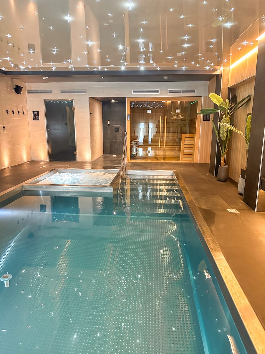 cozy spa in the hotel in ribeauville