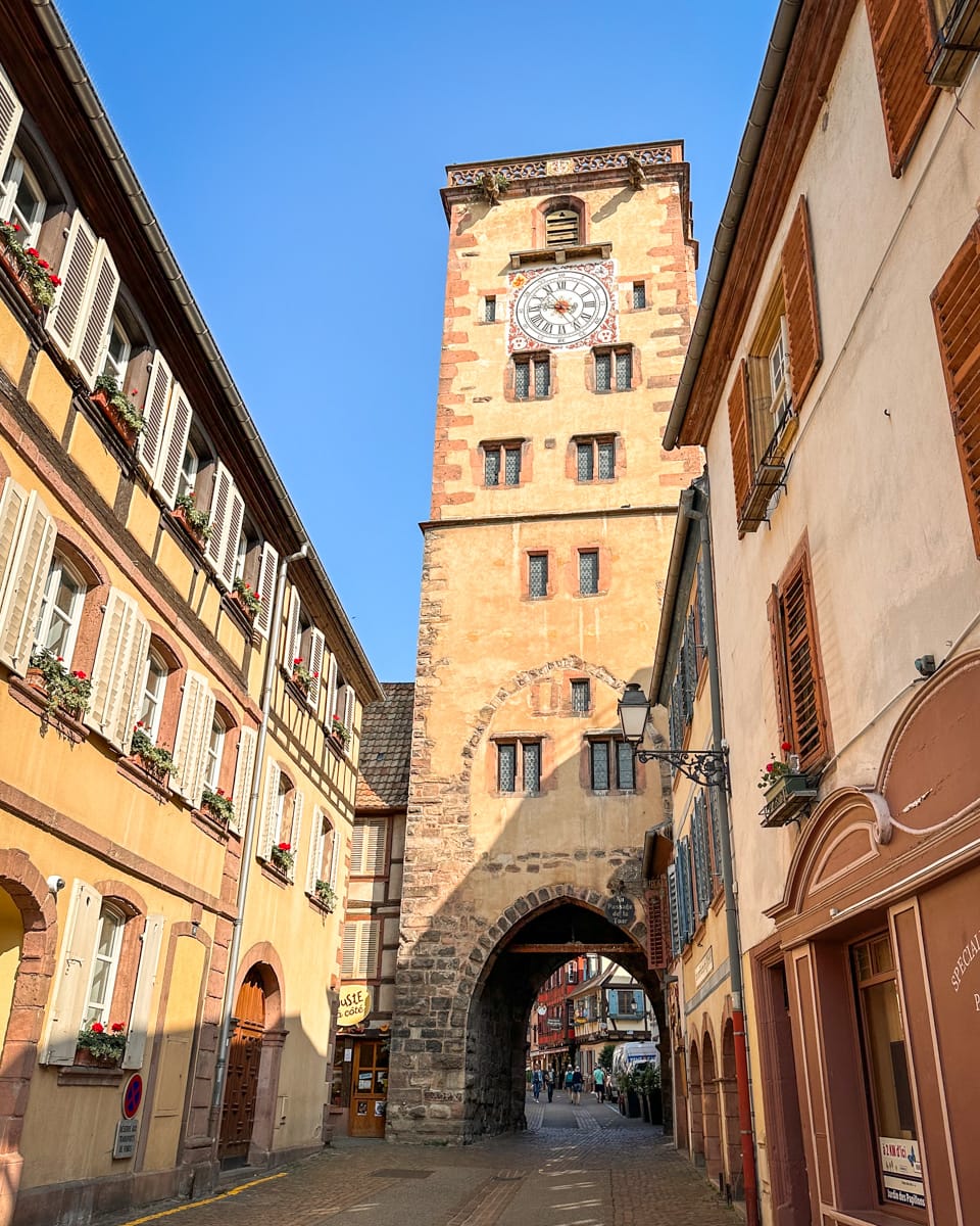 the bell tower of ribeauville